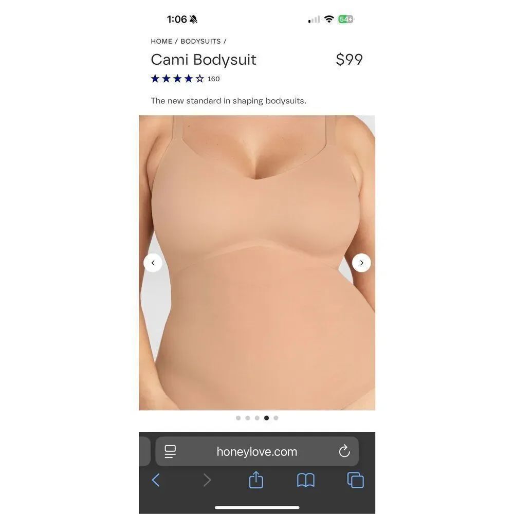 Honeylove 3X Cami Bodysuit